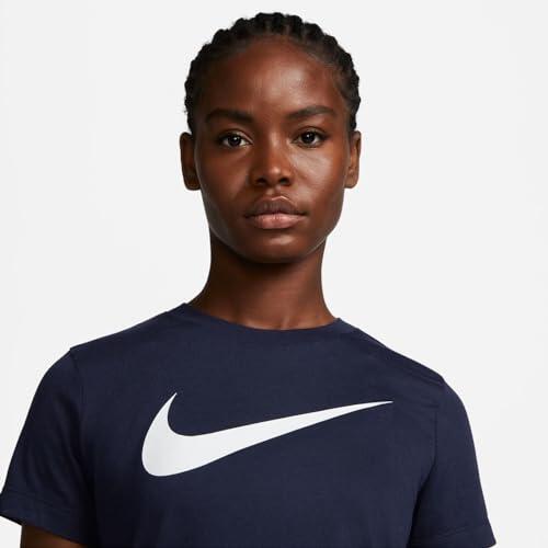 T-shirt donna nike blu 4/6