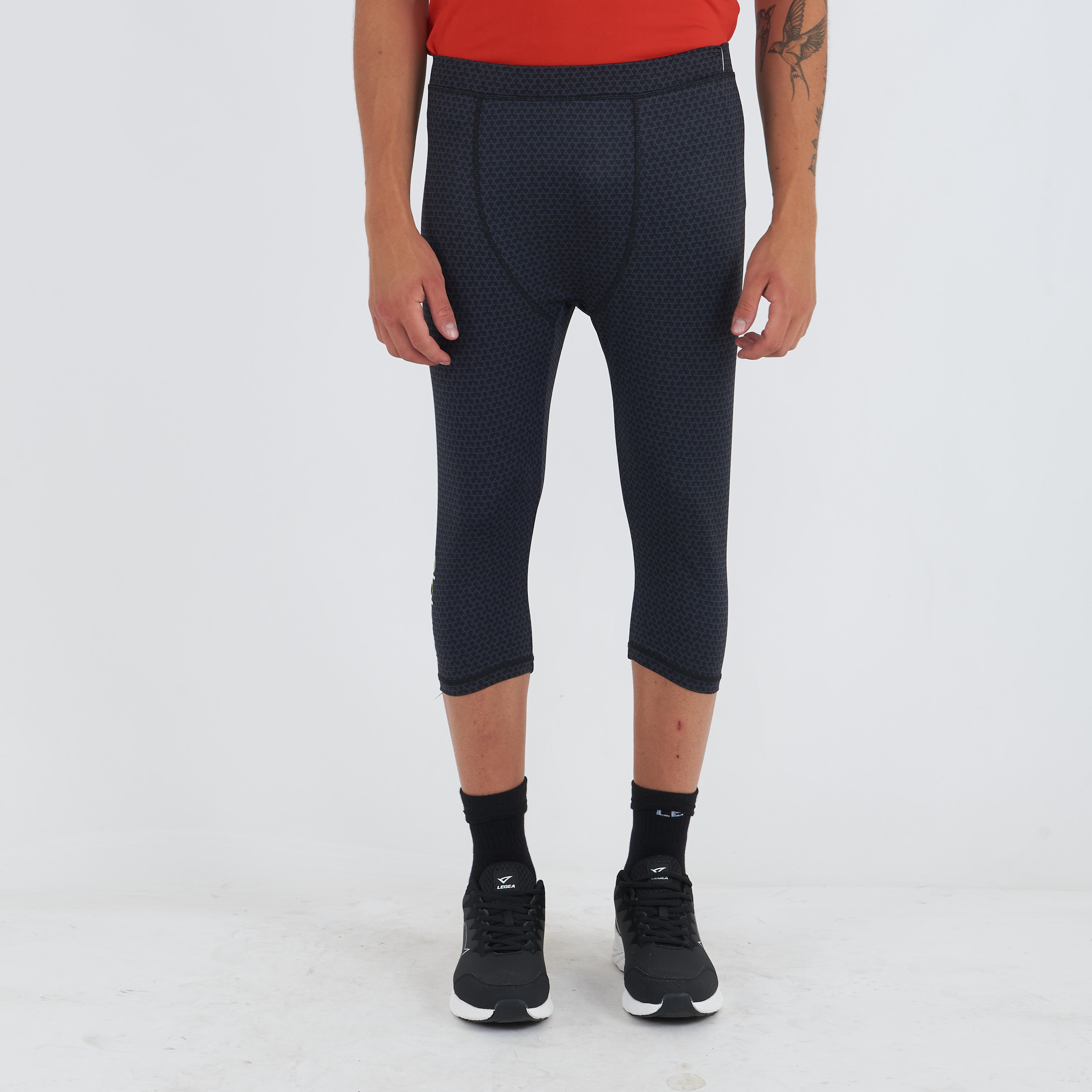 Elplayer - Pantalon Corsaire D'Entraînement Mirip Pour Homme - Corsaire De Running - Noir - Decathlon