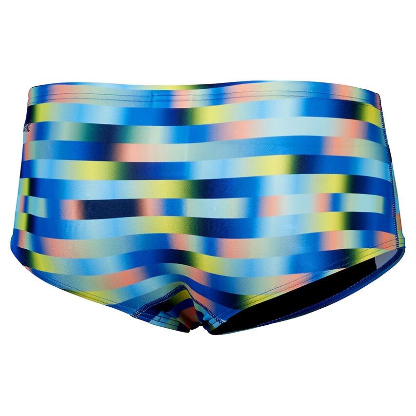 Slip de bain Speedo 14cm Allover Digi Bleu/Vert 3/6
