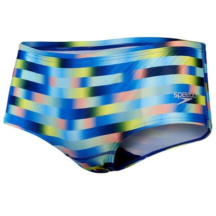 Slip de bain Speedo 14cm Allover Digi Bleu/Vert