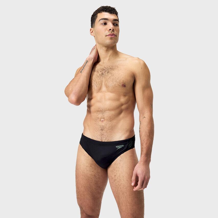 Slip de bain Speedo 7cm Hyperboom Splice Noir/Vert 2/6
