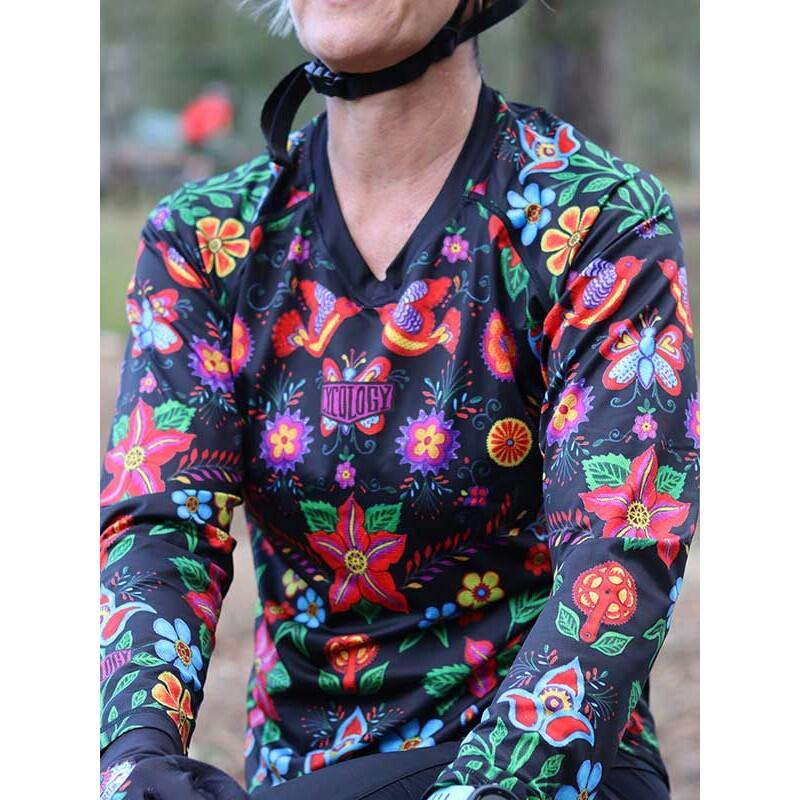 MTB Technical T -Shirt Manga Long Frida Black 3/5