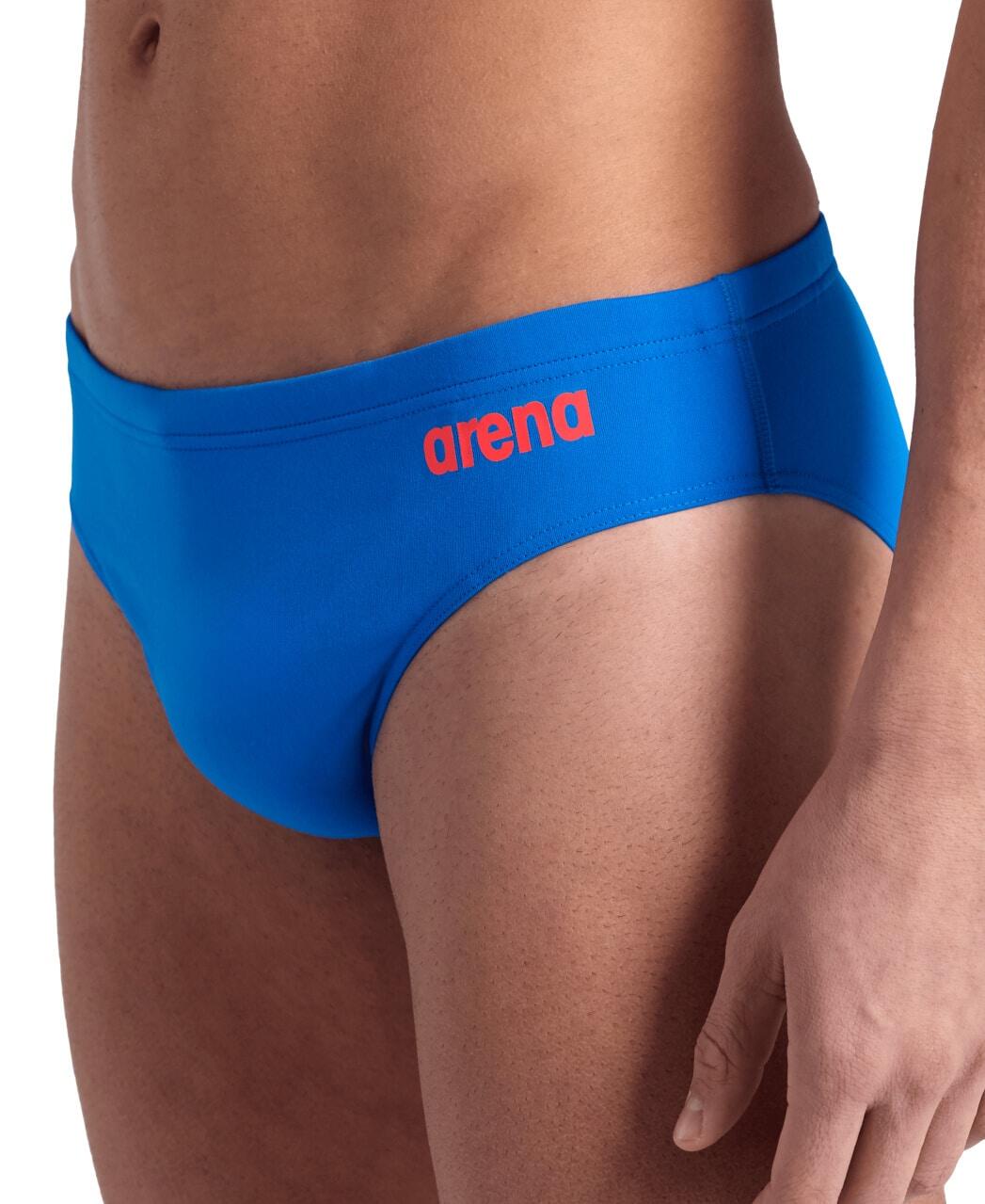 Slip de natation Arena Team Solid Bleu Fluss 4/5