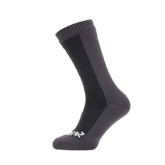 1 Packung Isolierte Wasserdichte Herren Mittelsocken Für Kaltes Wetter