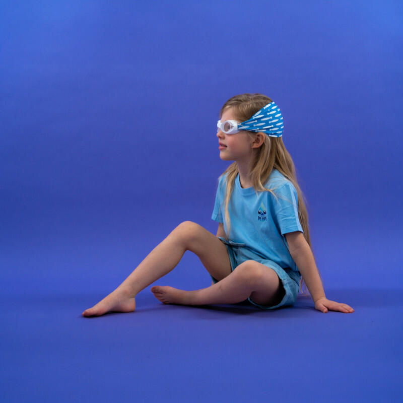 Lunettes Enfant Natation – Bandeau Tout Doux Sardines 5/7