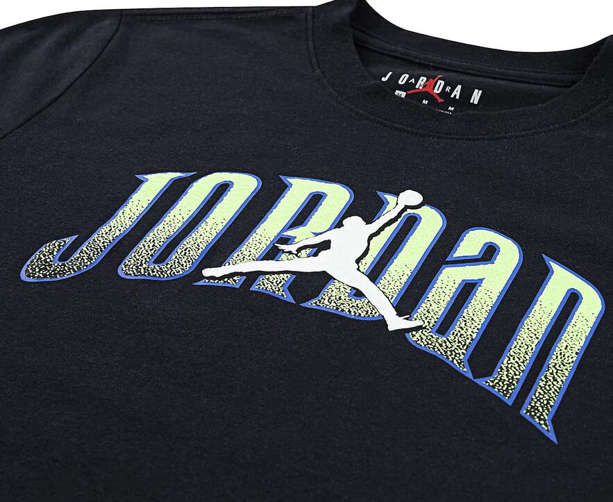T-shirt ragazzo jordan global arch tee - nero 3/3