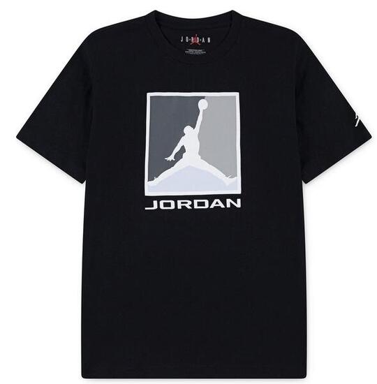 T-shirt ragazzo jordan mj essential 3.0 - nero