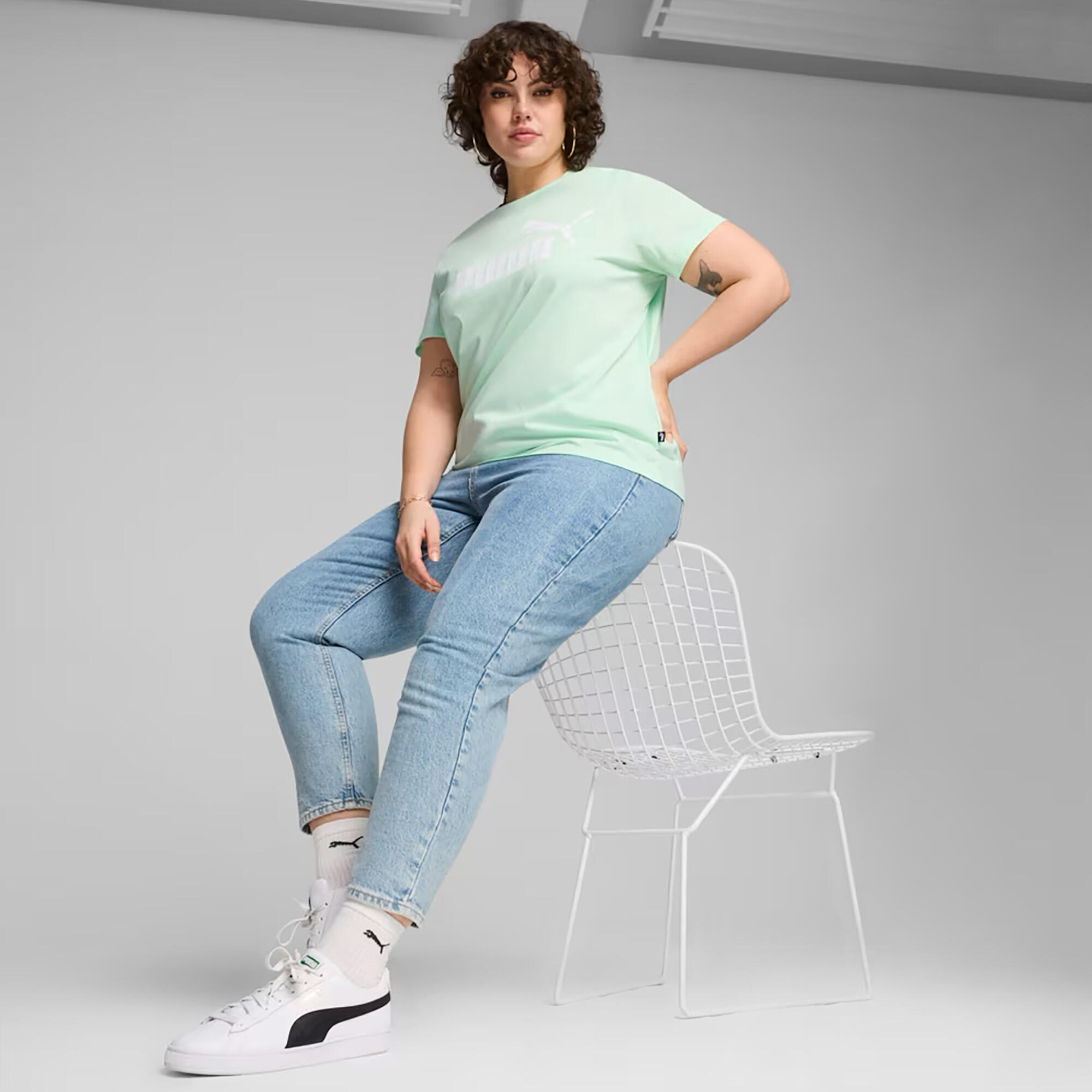 T-shirt femme PUMA ESS Logo Tee 4/5