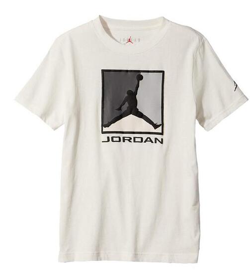 T-shirt ragazzo jordan mj essential 3.0 - bianco