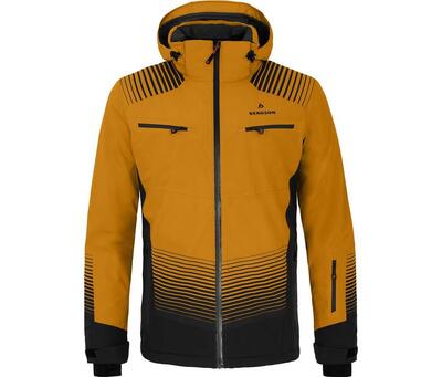 Herren Skijacke warm wattiert, wasserdicht (20000 mm) Rot