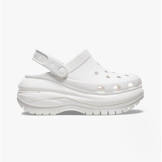 Zuecos CROCS Mega Crush Clog Blanco Mujer