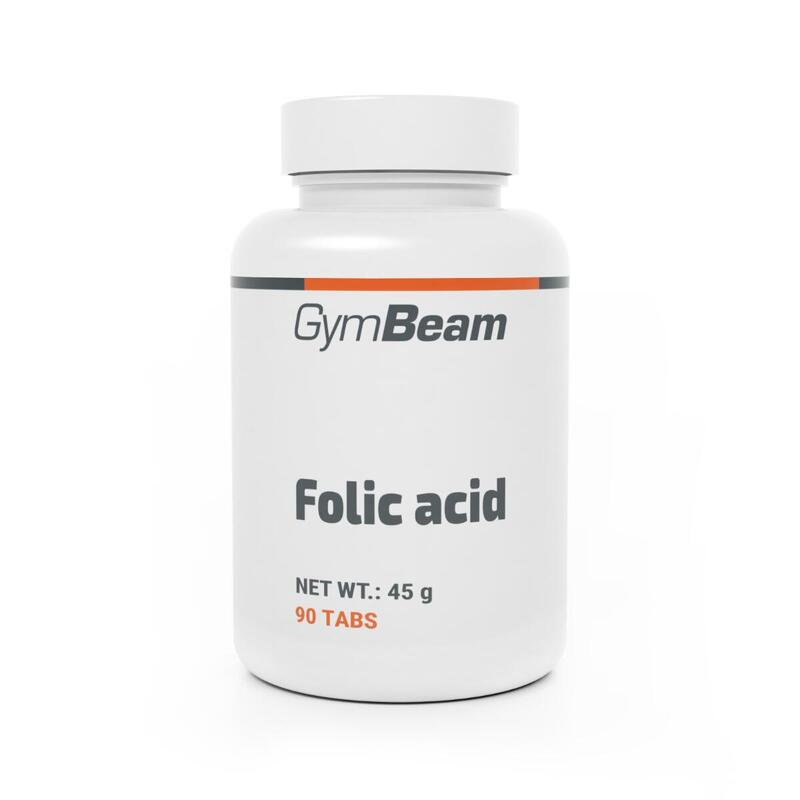 Kwas foliowy (witamina B9) GymBeam