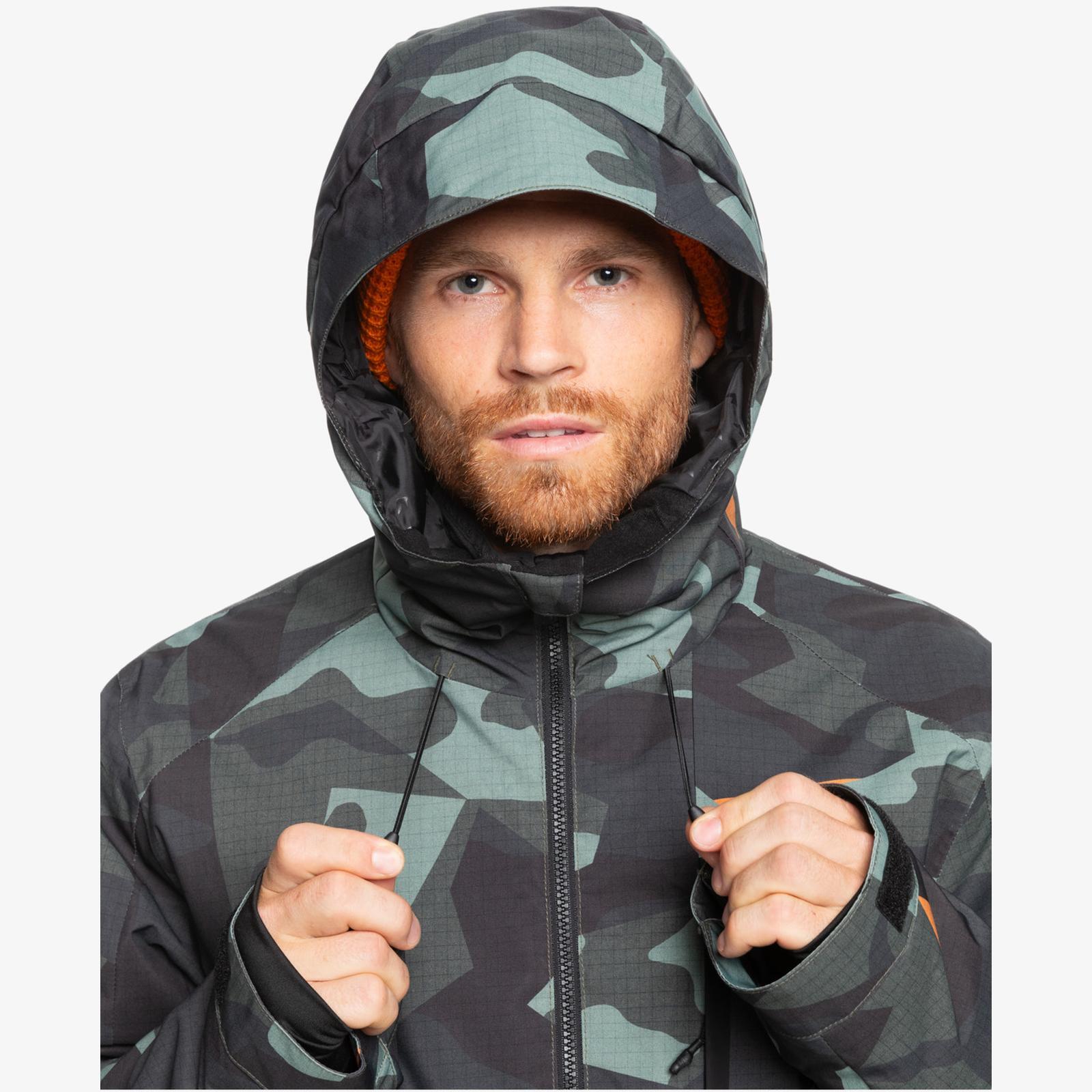 Giacca da snowboard da uomo Quiksilver Mission Printed 3/7