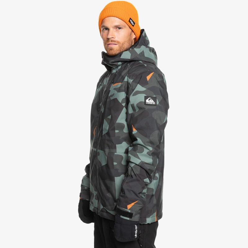 Geaca de snowboard pentru barbati Quiksilver Mission Printed