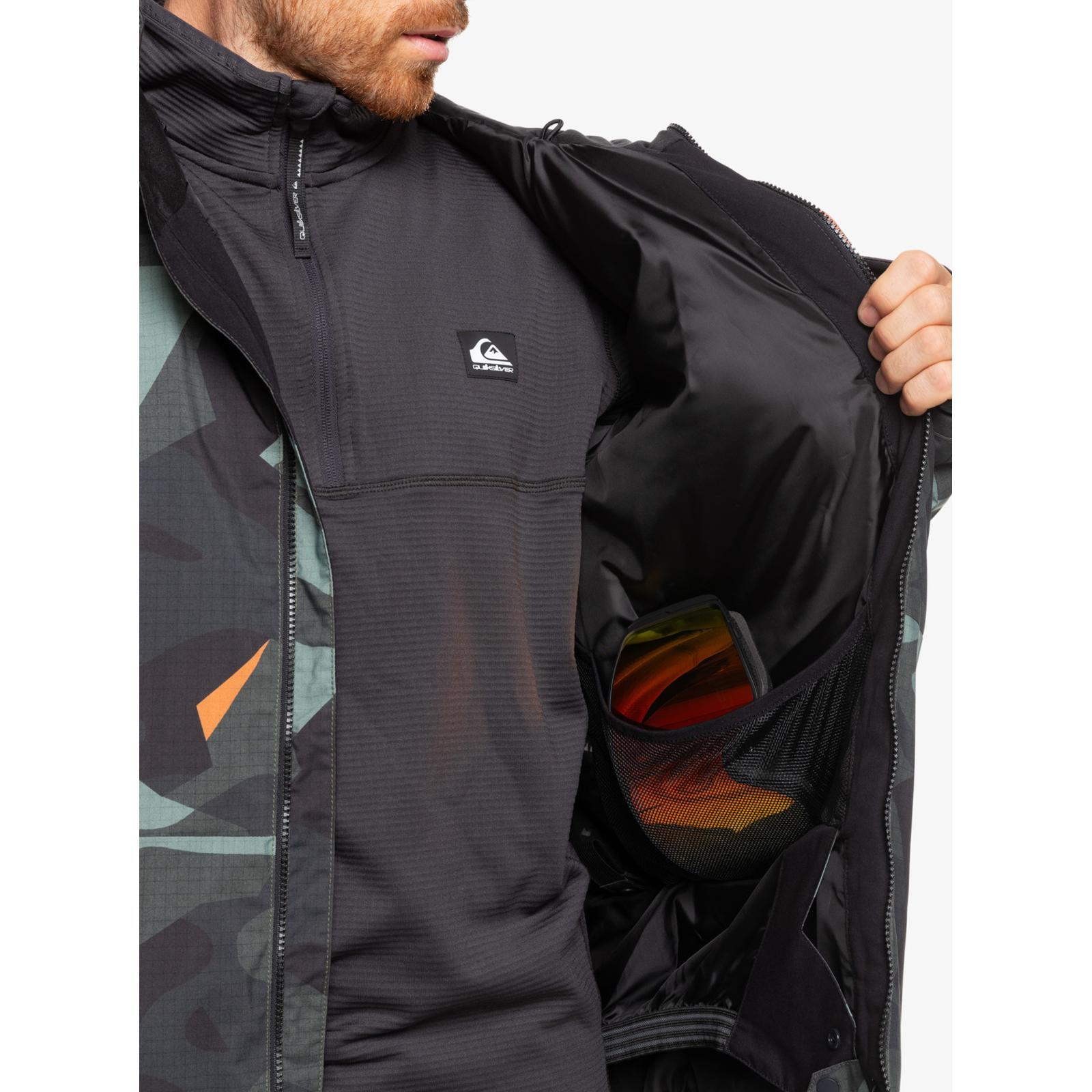 Giacca da snowboard da uomo Quiksilver Mission Printed 5/7
