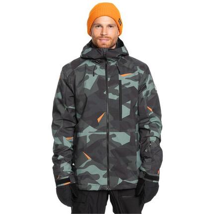 Veste de snowboard imprimée Quiksilver Mission pour homme