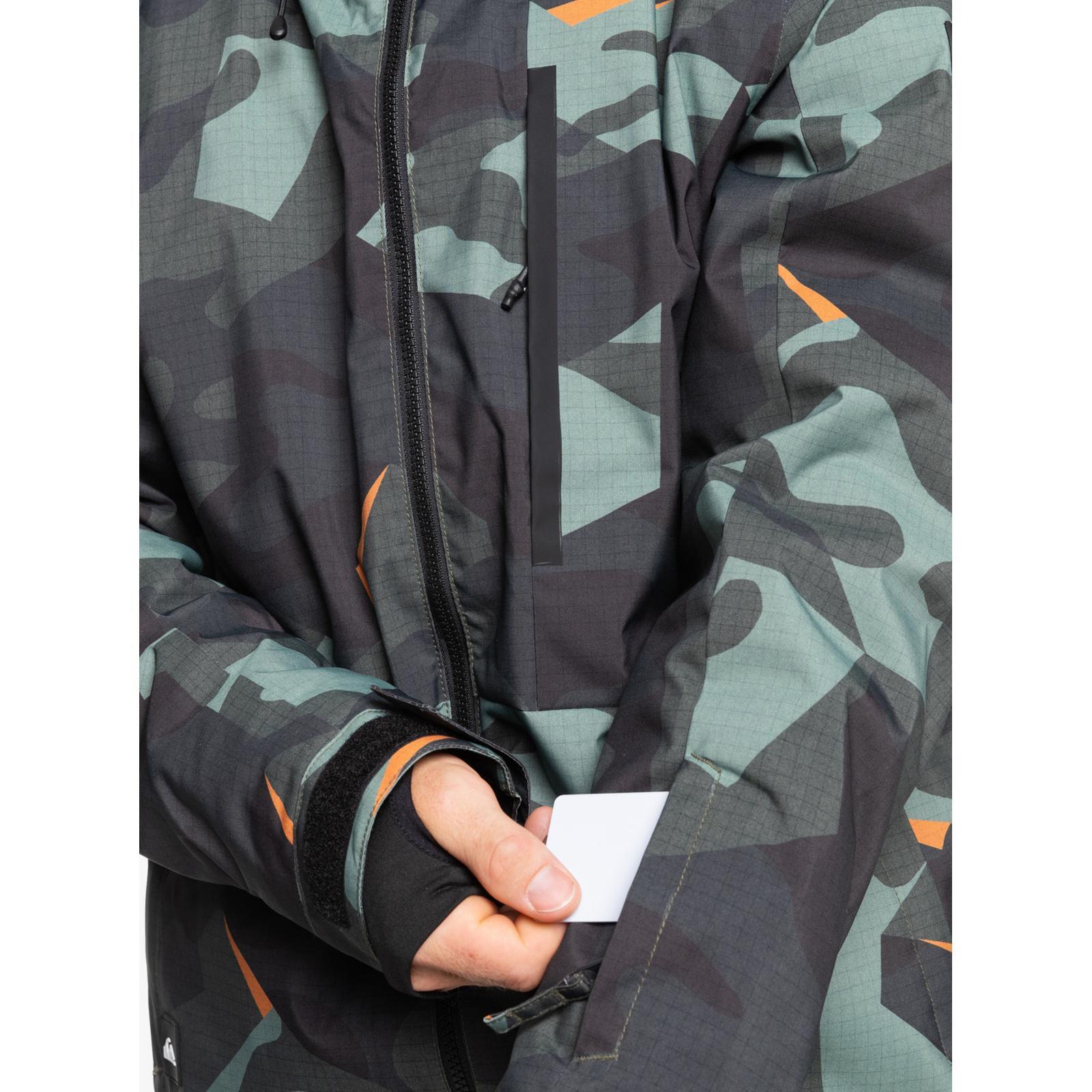 Giacca da snowboard da uomo Quiksilver Mission Printed 7/7
