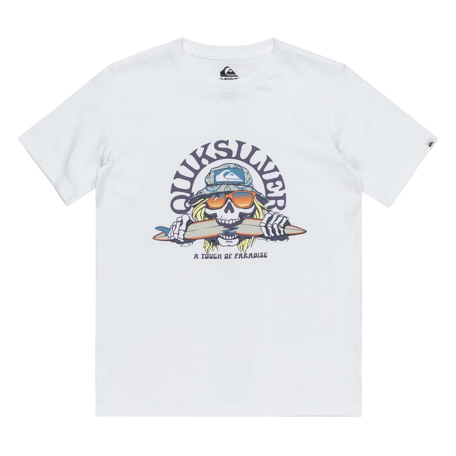 T-shirt met Korte mouw EV SKULL FEAST Weiss Jongens 8-16 6/6