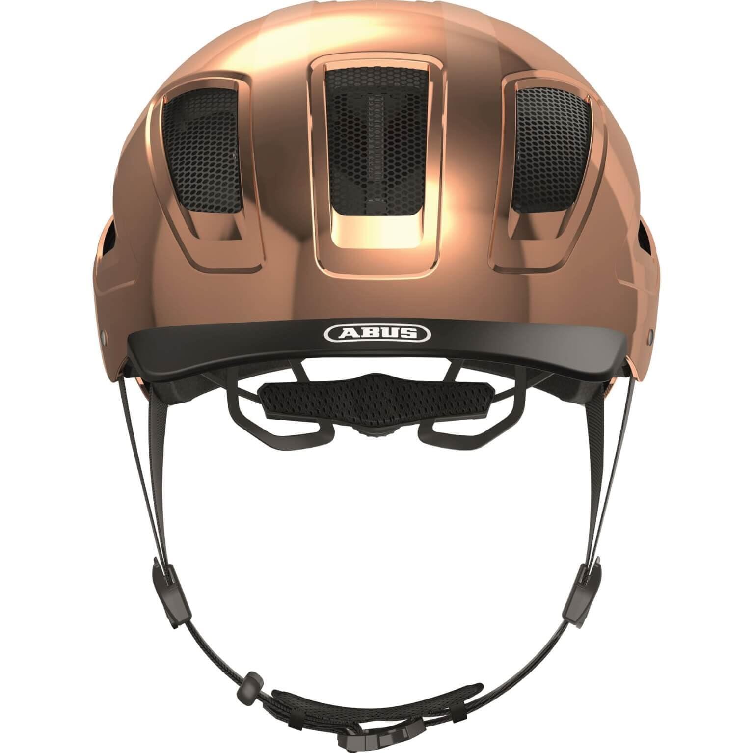 Abus Fietshelm Hyban 2.0 - Chrome Rosé 2/7
