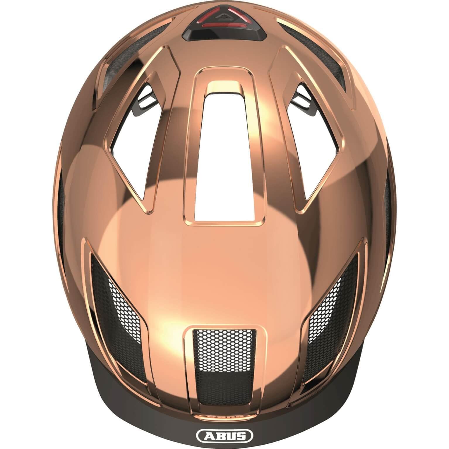 Abus Fietshelm Hyban 2.0 - Chrome Rosé 4/7