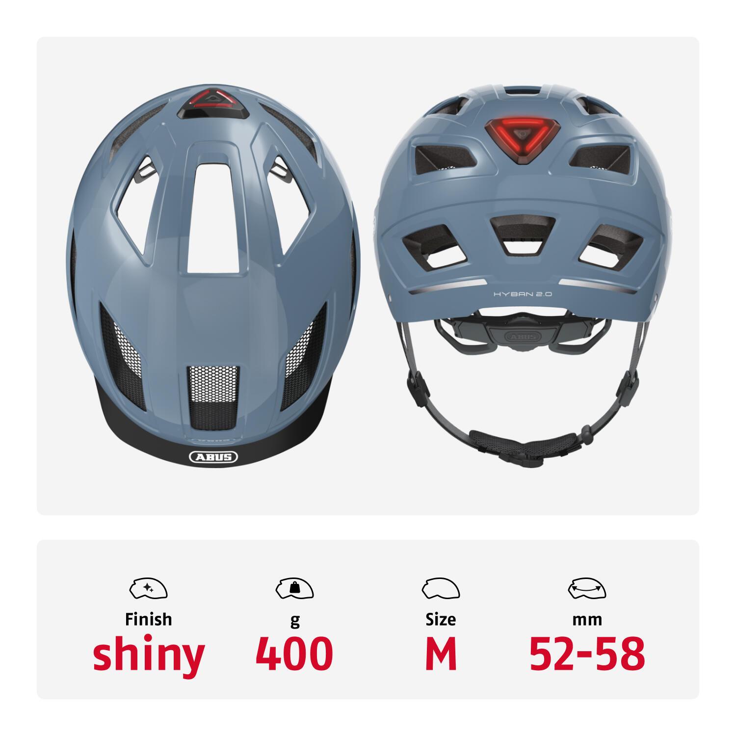 Bike helmet Abus Hyban 2.0 | Decathlon