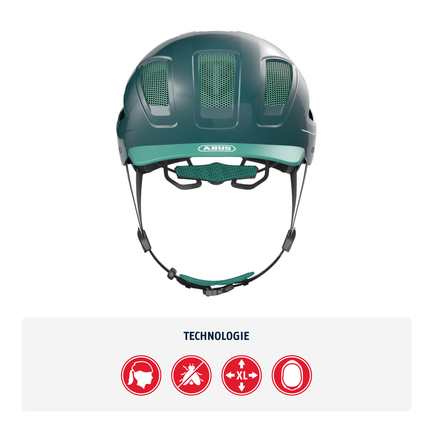 Casque ABUS Hyban 2.0 Vert M 52-58 cm 2/7