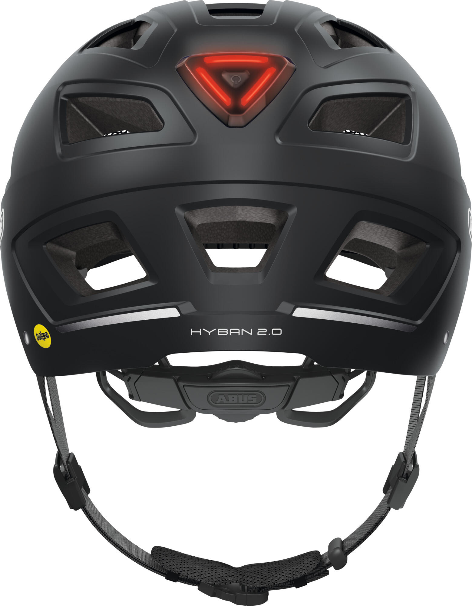 Casque Abus Hyban 2.0 MIPS - Noir Velours - M 52-58CM 3/7