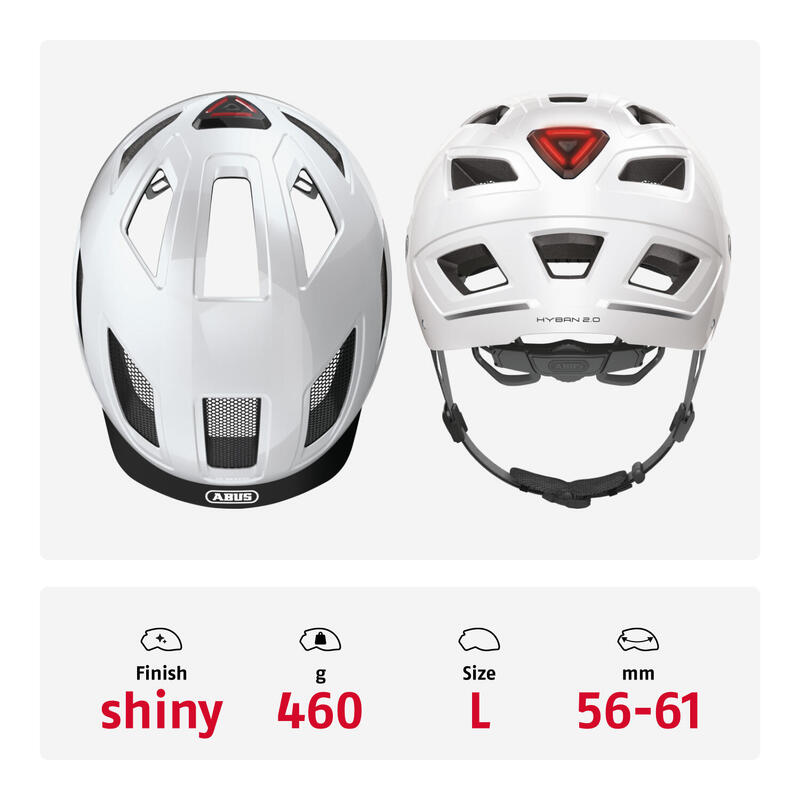 Casques Urbains Casque HYBAN 2.0 Blanc
