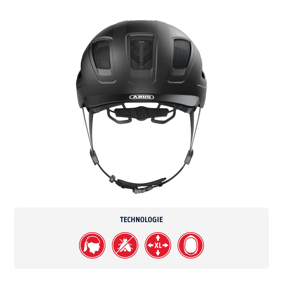 Kask rekreacyjny „Hyban 2.0”, czarny