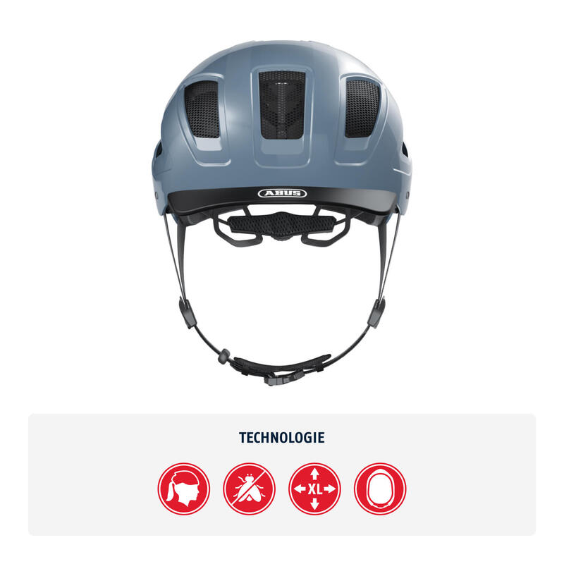Kask Rowerowy Hyban 2.0 Glacier Blue M 52-58 Cm