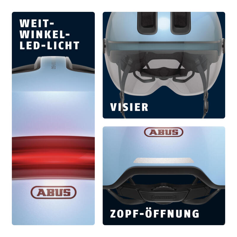 Casques Urbains Casque HUD-Y ACE iced blue