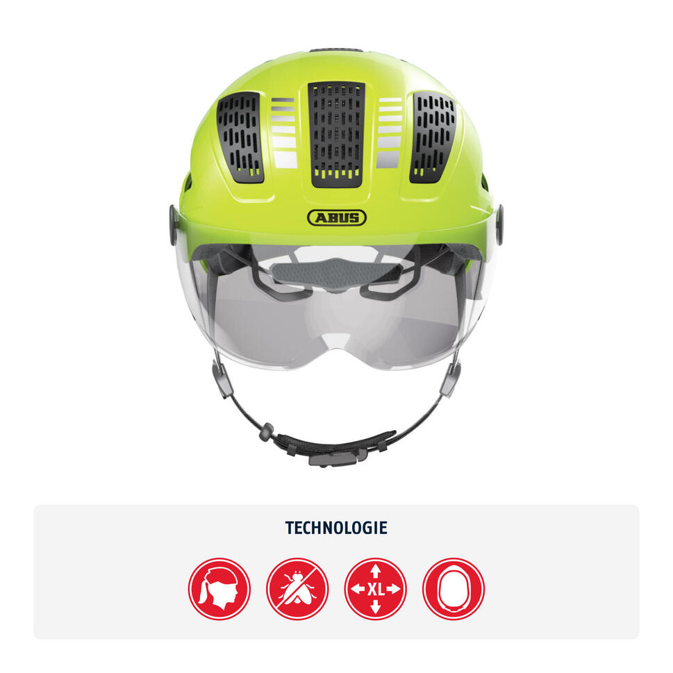 Kask Rowerowy Hyban 2.0 Ace Signal Yellow L 56-61 Cm