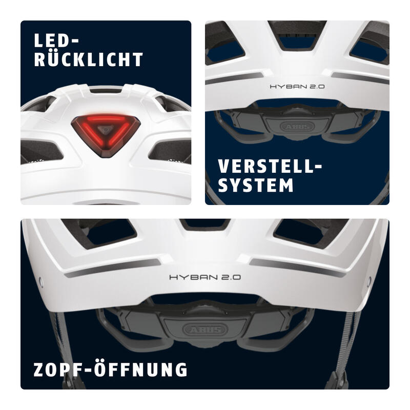 Casques Urbains Casque HYBAN 2.0 Blanc