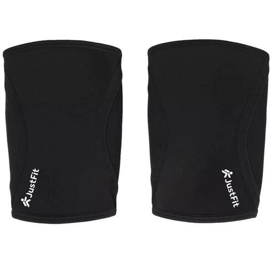 Ginocchiere compressive per il fitness JustFit in neoprene (set di 2)