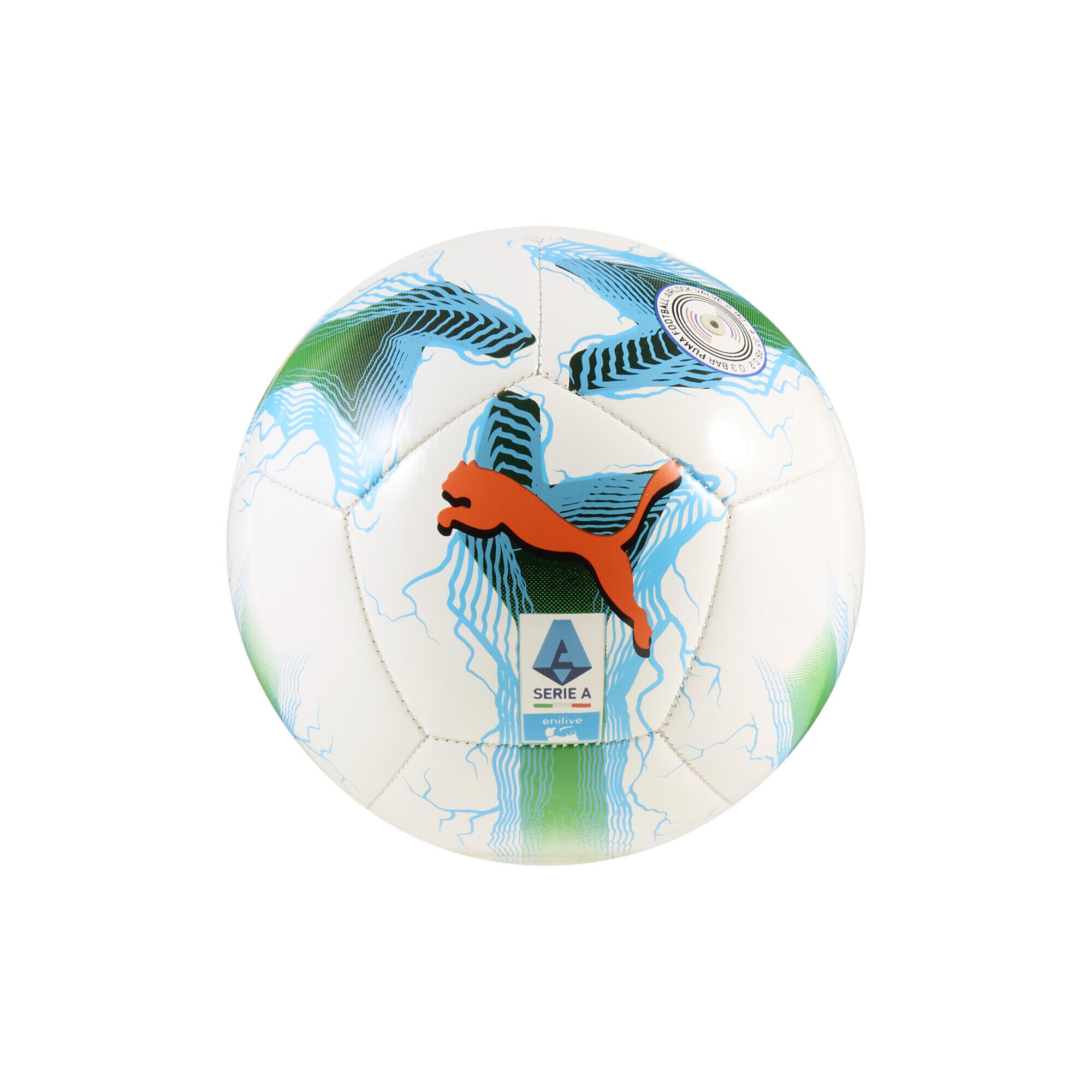 Mała piłka do piłki nożnej PUMA Orbita Serie A PUMA White Multicolor