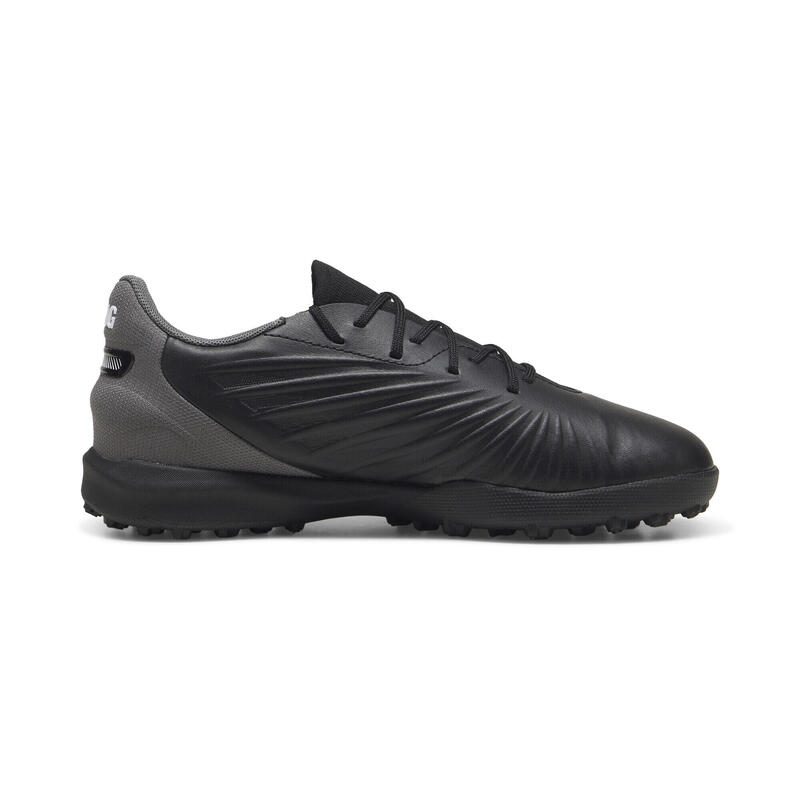 Młodzieżowe buty piłkarskie KING MATCH TT PUMA Black White Cool Dark Gray