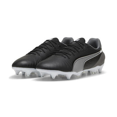 Botas de fútbol KING MATCH MxSG PUMA Black White Cool Dark Gray