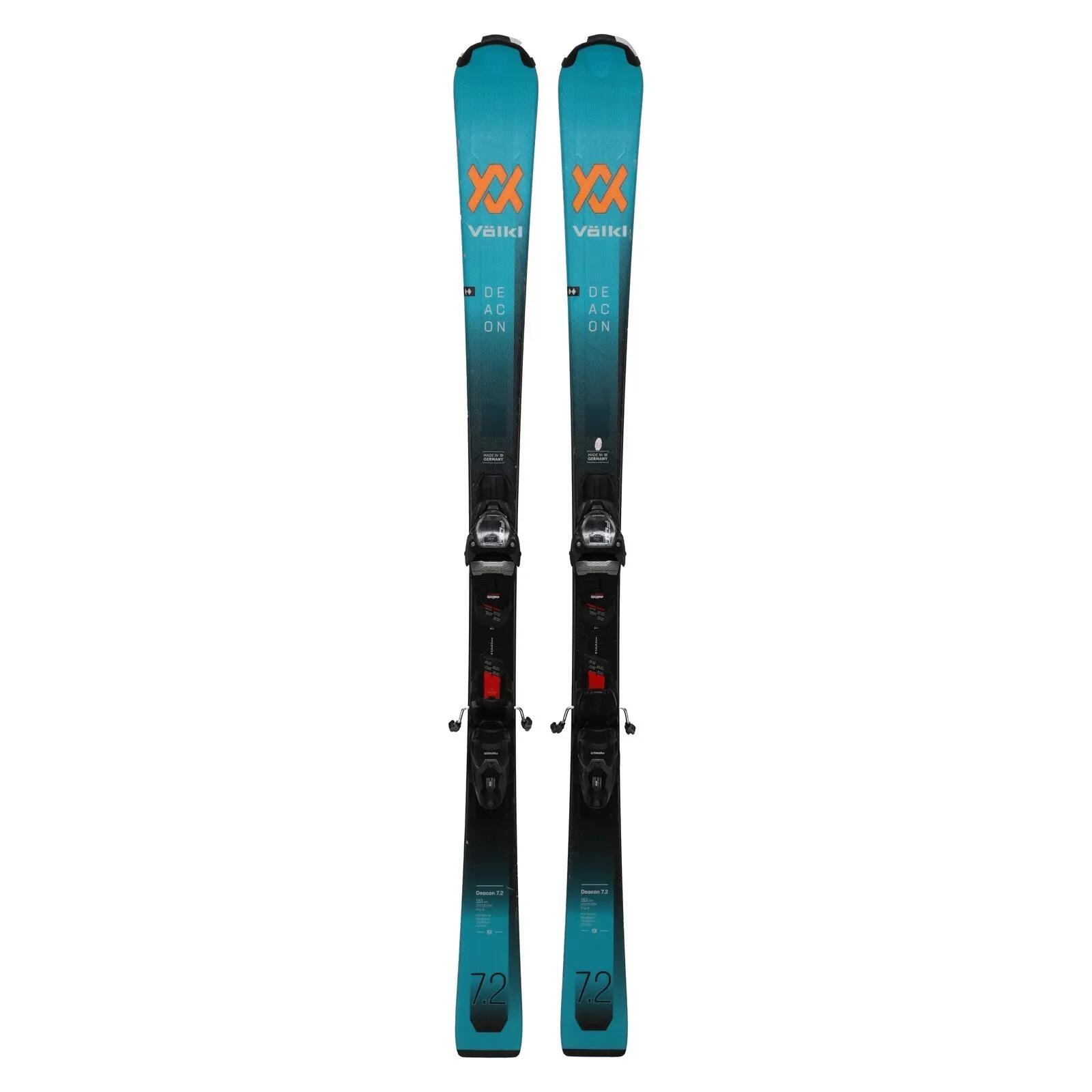 RECONDITIONNE - Ski Volkl Deacon 7.2 + Fixations 2/4