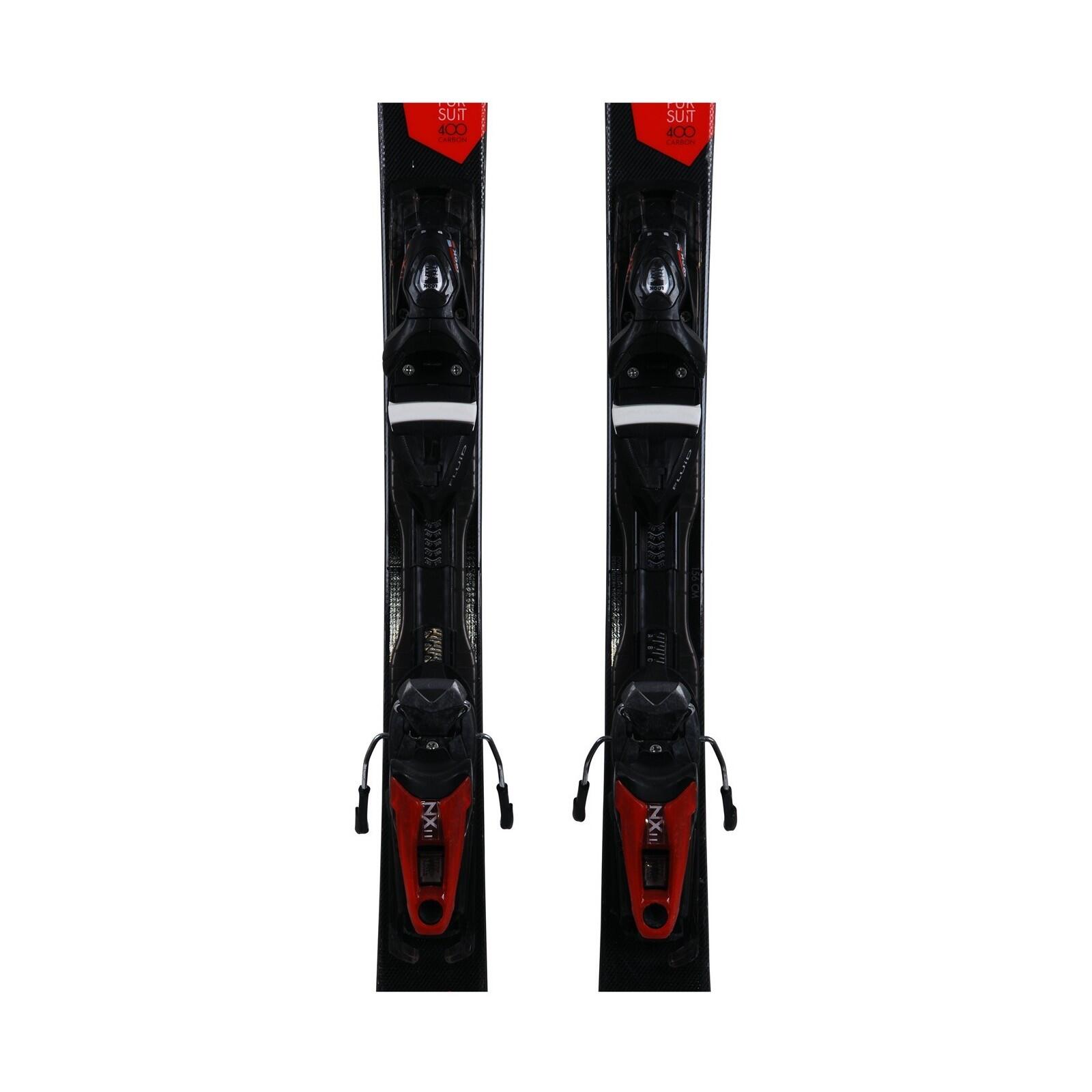 RECONDITIONNE - Ski Rossignol Pursuit 400 Carbon + Fixations 3/4