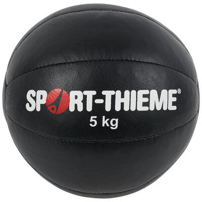 Medizinball Schwarz 5 kg 28 cm Gymnastik Unisex Schwarz