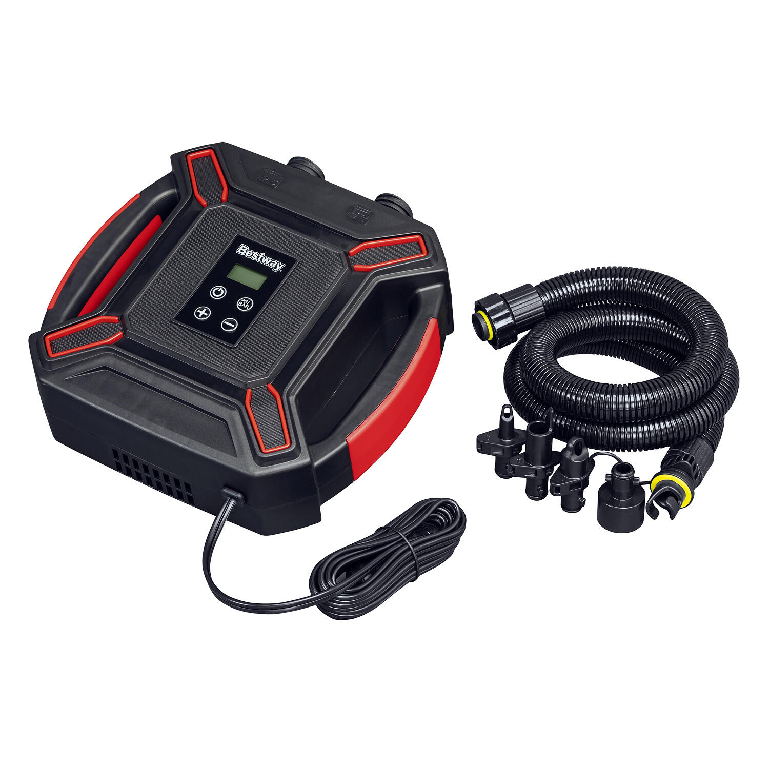 SPORT-THIEME Bestway Electric Pump, Powergrip Sport High-Pressure DC Air Pump