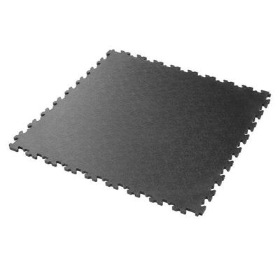 Sportboden Recycle Randstück 50x7 cm Fitness / Krafttraining Unisex Schwarz