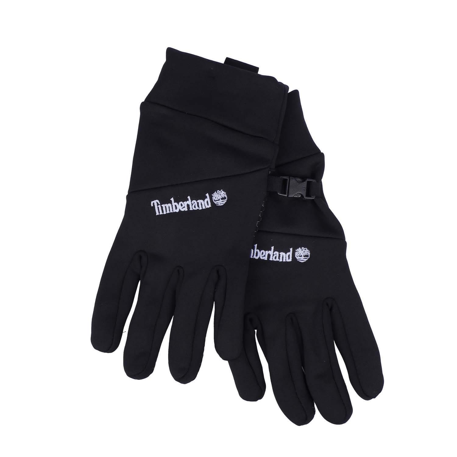 TIMBERLAND Mens Fleece Plain Gloves (Black)