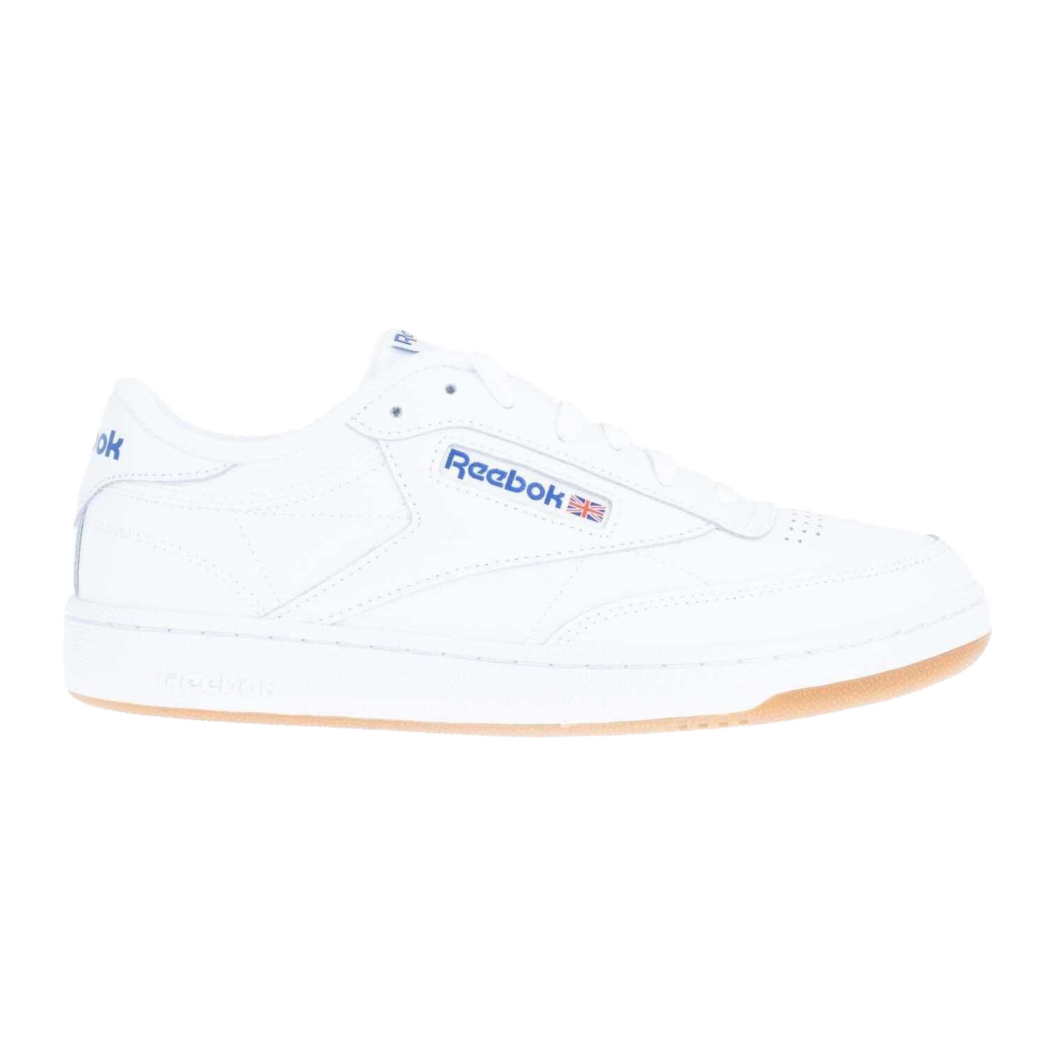 Baskets Classics Club C Reebok Adulte blanc cuir daim 3/5