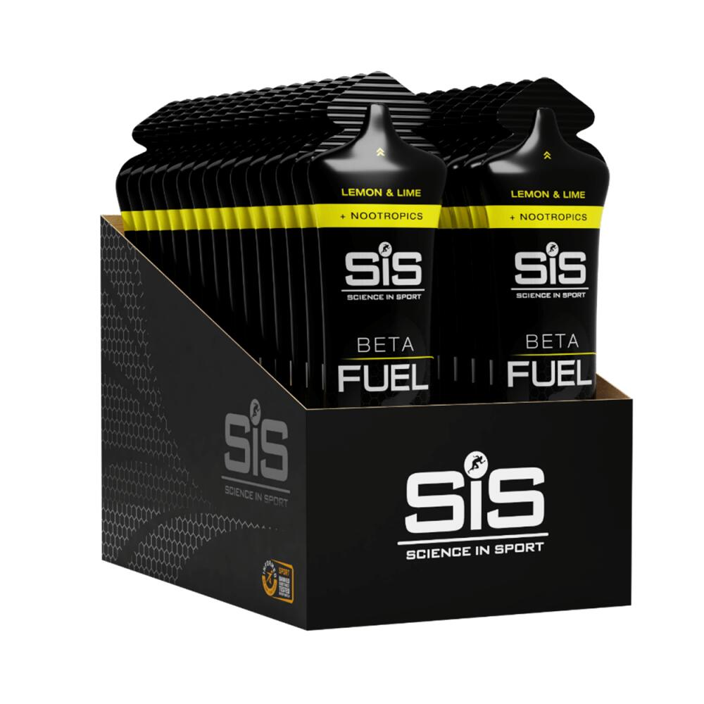 SCIENCE IN SPORT SIS Beta Fuel Gel + Nootropics (30x60ml) Apple - Energie & Uithoudingsvermogen