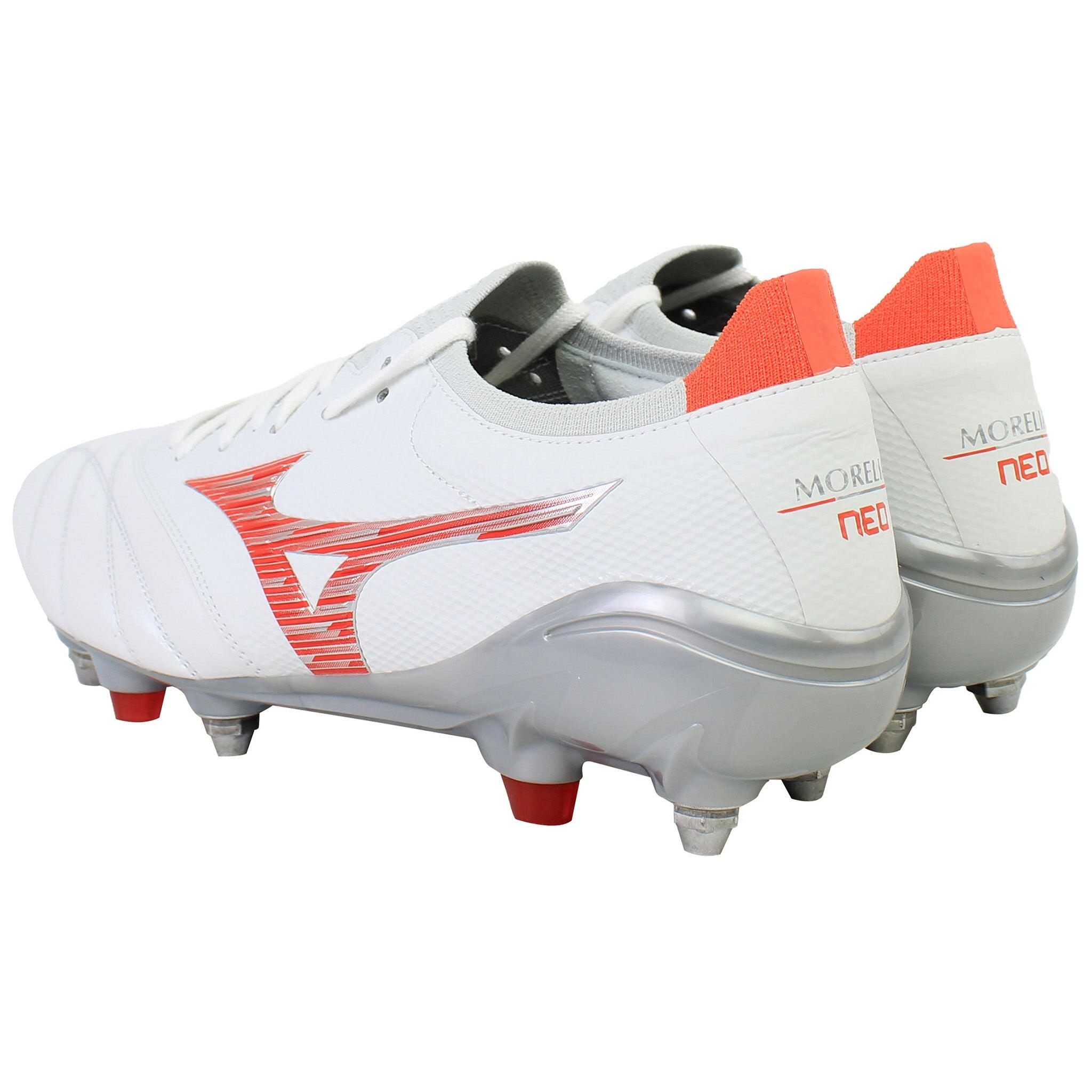 Mizuno Morelia Neo IV Beta Japan Mix Mens White Football Boots