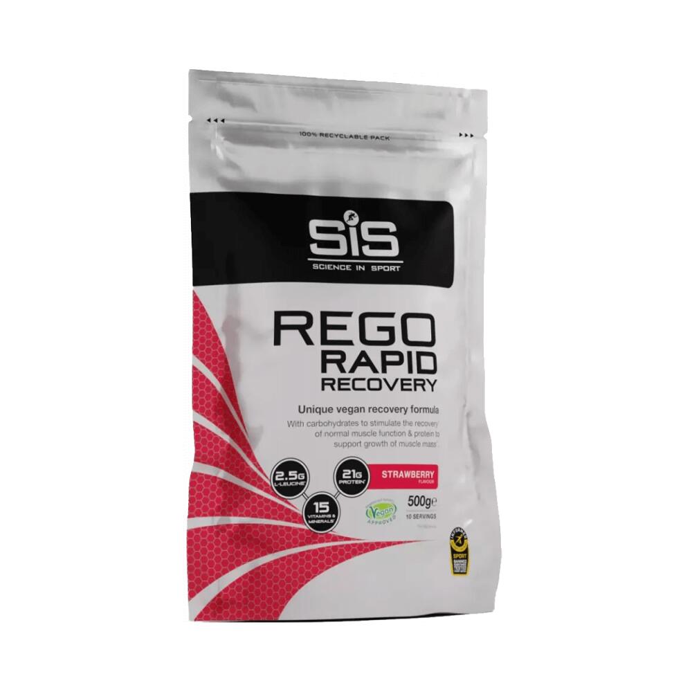 SCIENCE IN SPORT SIS REGO Rapid Recovery (500g) Strawberry - Intra e post allenamento