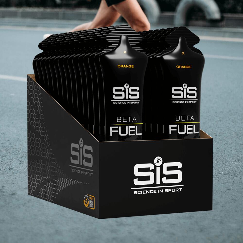 SIS Beta Fuel Gel (30x60ml) Orange - Énergie et endurance - Gels énergétiques 2/3