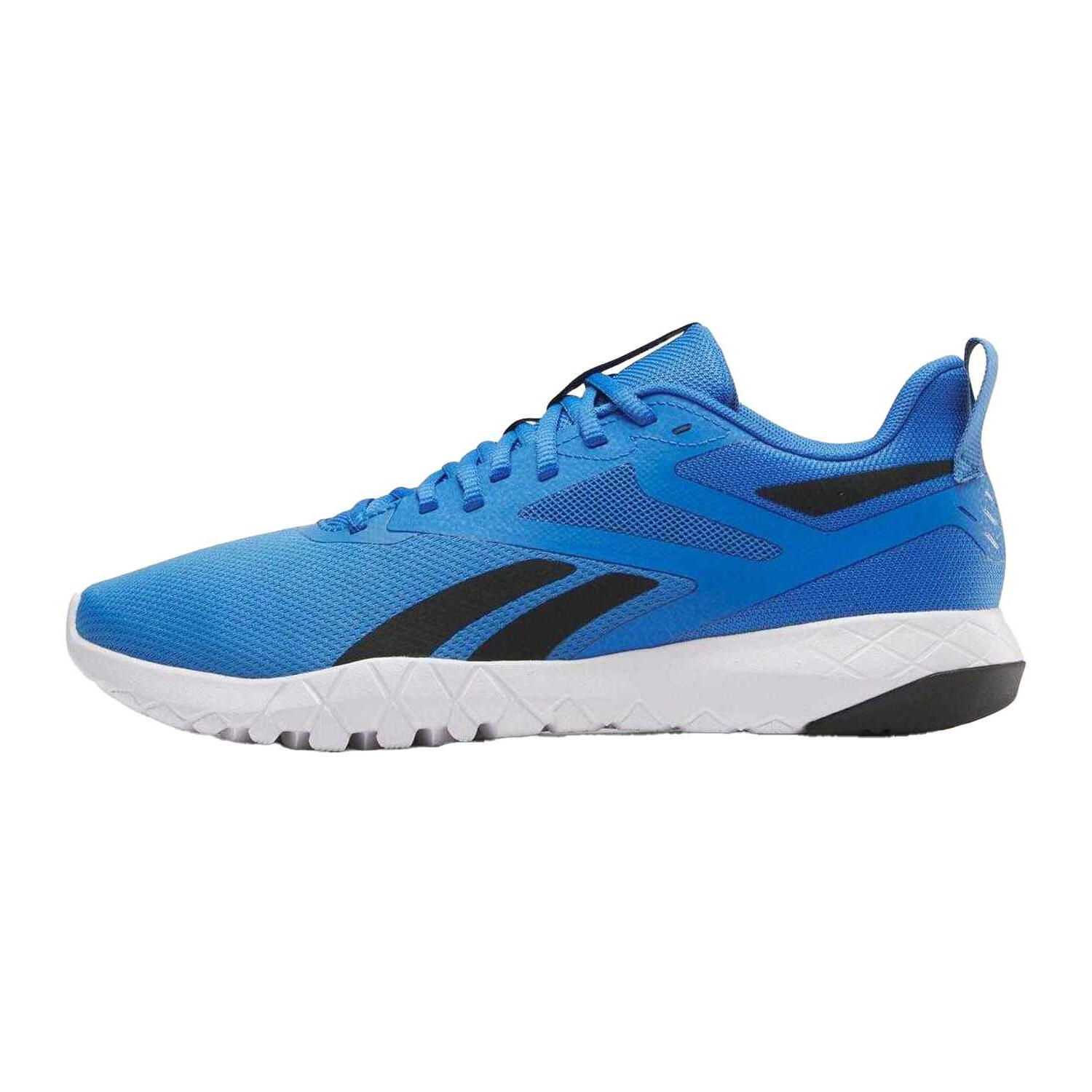 Sneaker "Flexagon Force 4" Herren Blau/Weiß/Schwarz 3/4