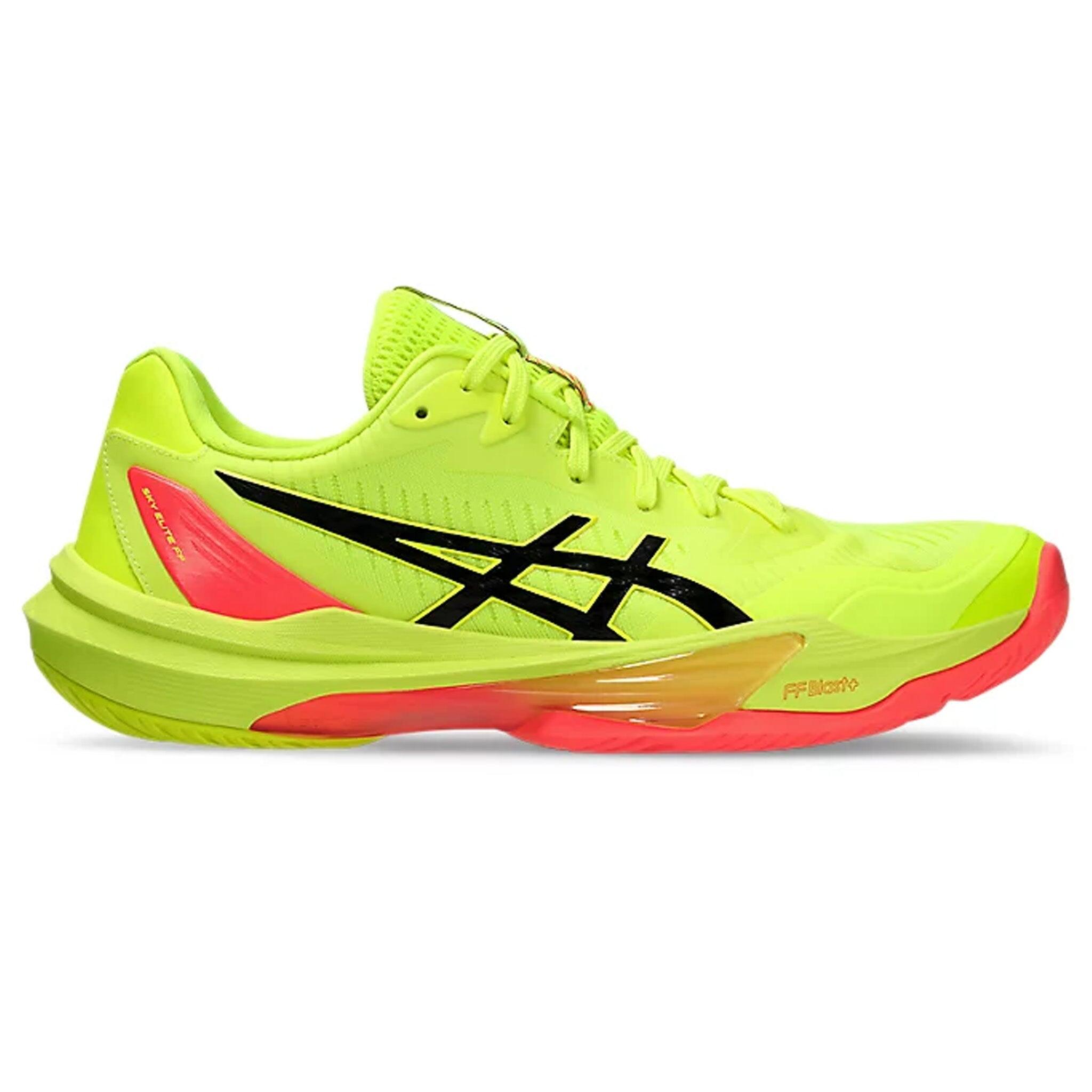 シューズ asics skyelite ff3 paris 28cm US10 Asics Sky ELite FF 3 Paris Womens Yellow Volleyball Shoes | Decathlon